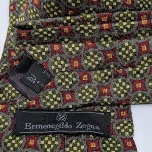 Ermenegildo Zegna silk tie made in Italy